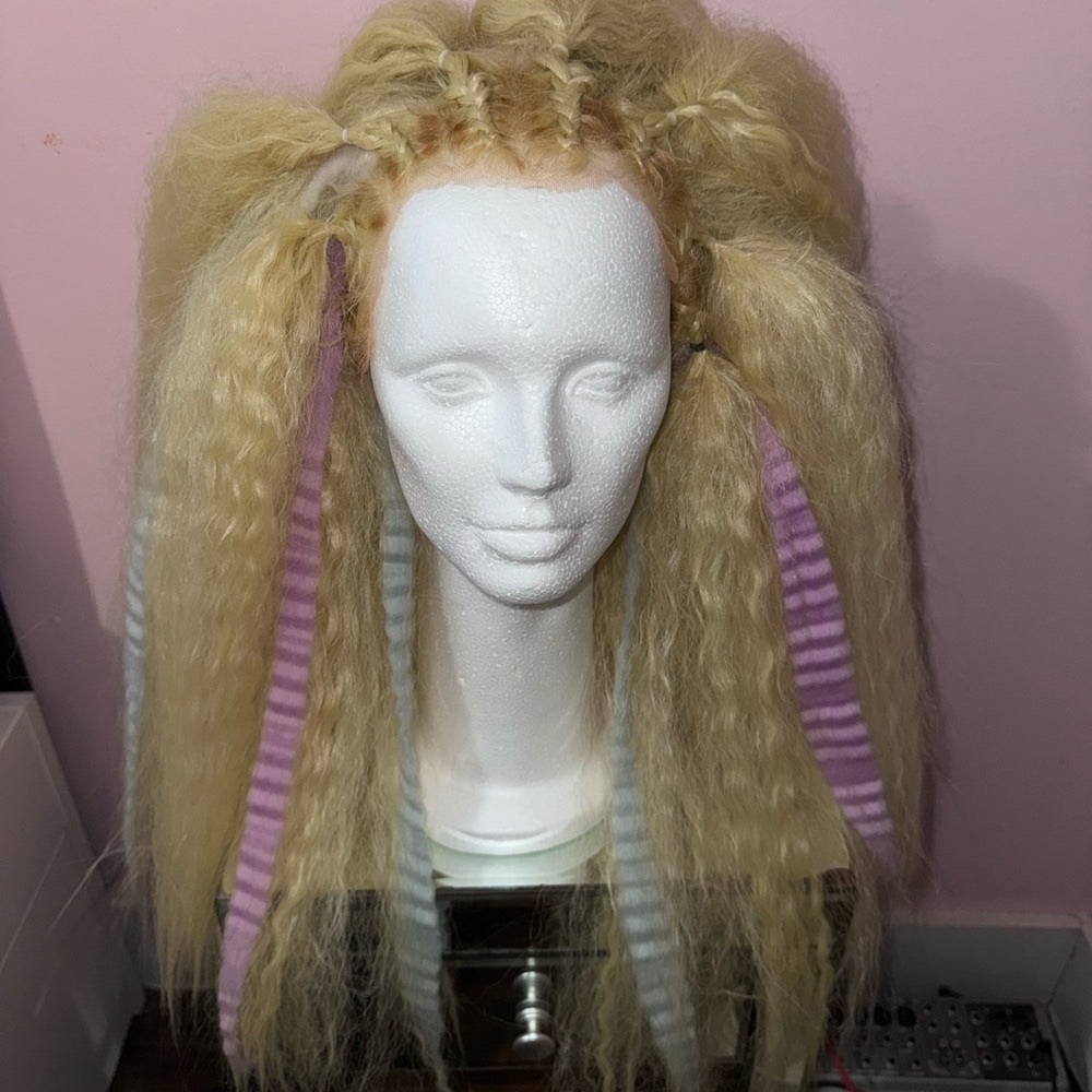 Christina Aguilera Lady Marmalade Inspired Wig Moulin Rouge